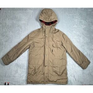 Vintage Anthony Foxx Blanket Lined Hooded Jacket Mens M Full Zip Barn Chore Coat